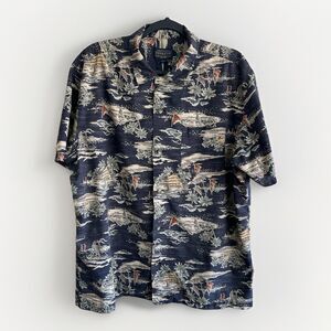 Pendleton Hawaiian Aloha Shirt Men's Large